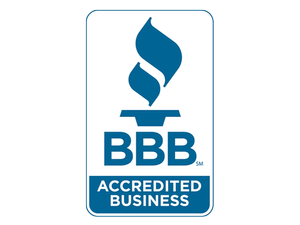 Better business bureau accredited business seal.